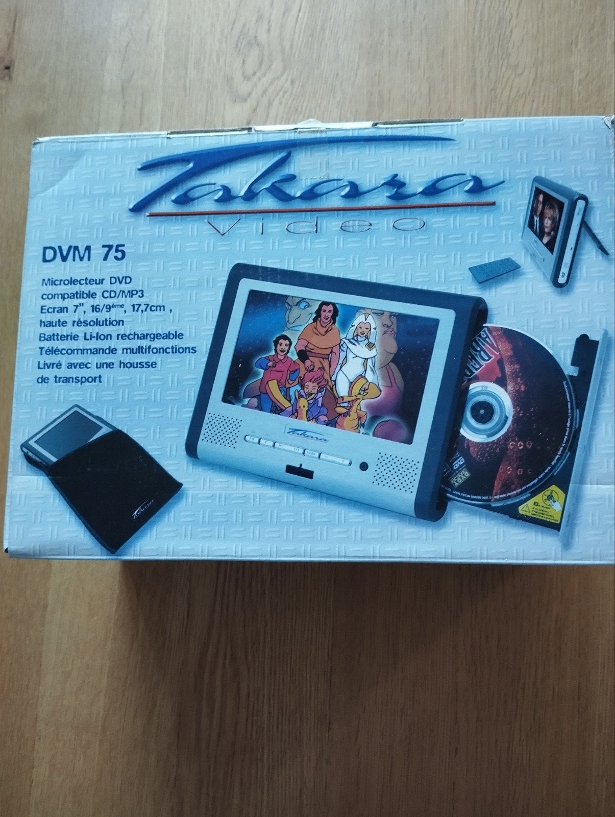 Dvdspeler DVM 75, Spelcomputers en Games, Spelcomputers | Nintendo 2DS en 3DS, Ophalen, Zo goed als nieuw, 3DS, Met beschermhoes of tas