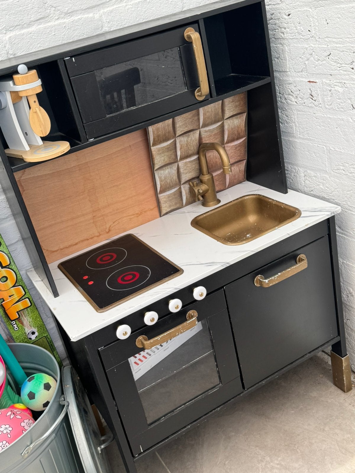 Ikea speelkeuken, Ophalen, Gebruikt, Hout, Speelkeuken
