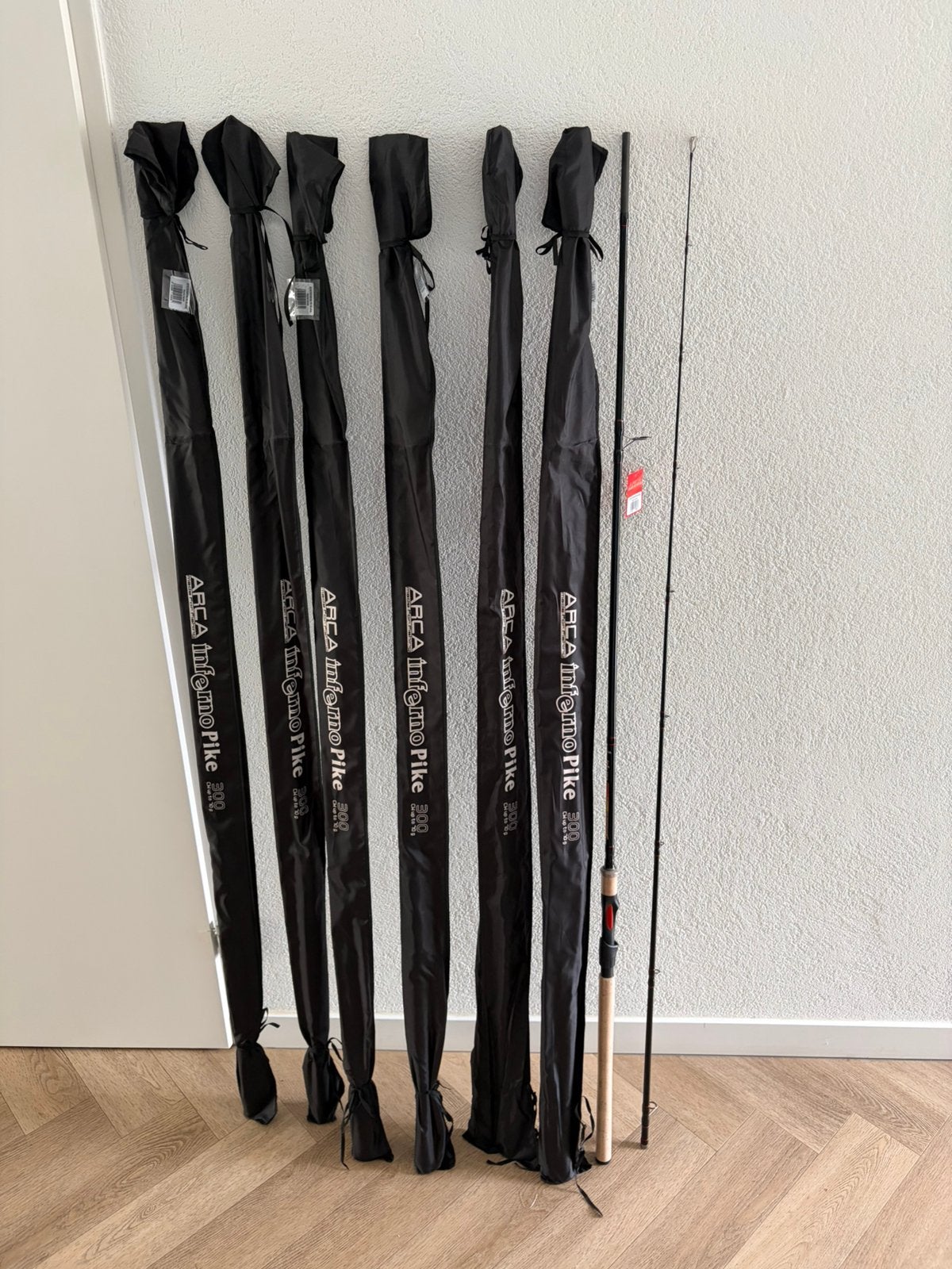 Arca inferno pike hengels, Watersport en Boten, Ophalen of Verzenden, Nieuw, Werphengel