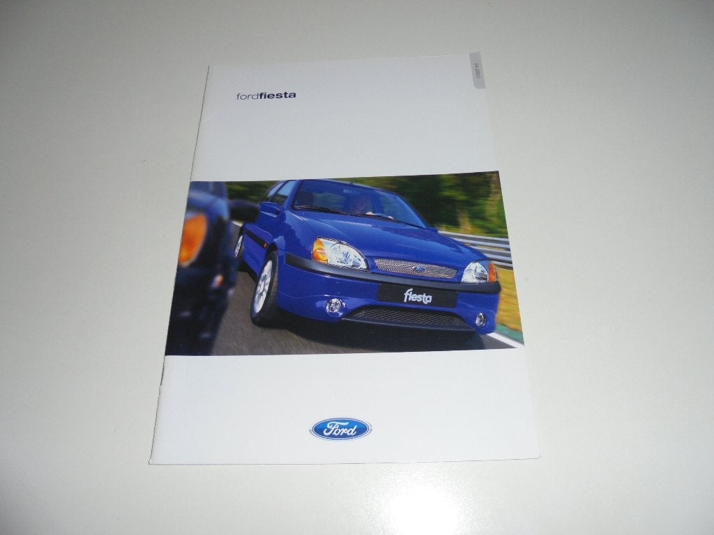 brochure Ford Fiesta modellen 2001, Ophalen of Verzenden, Nieuw, Ford