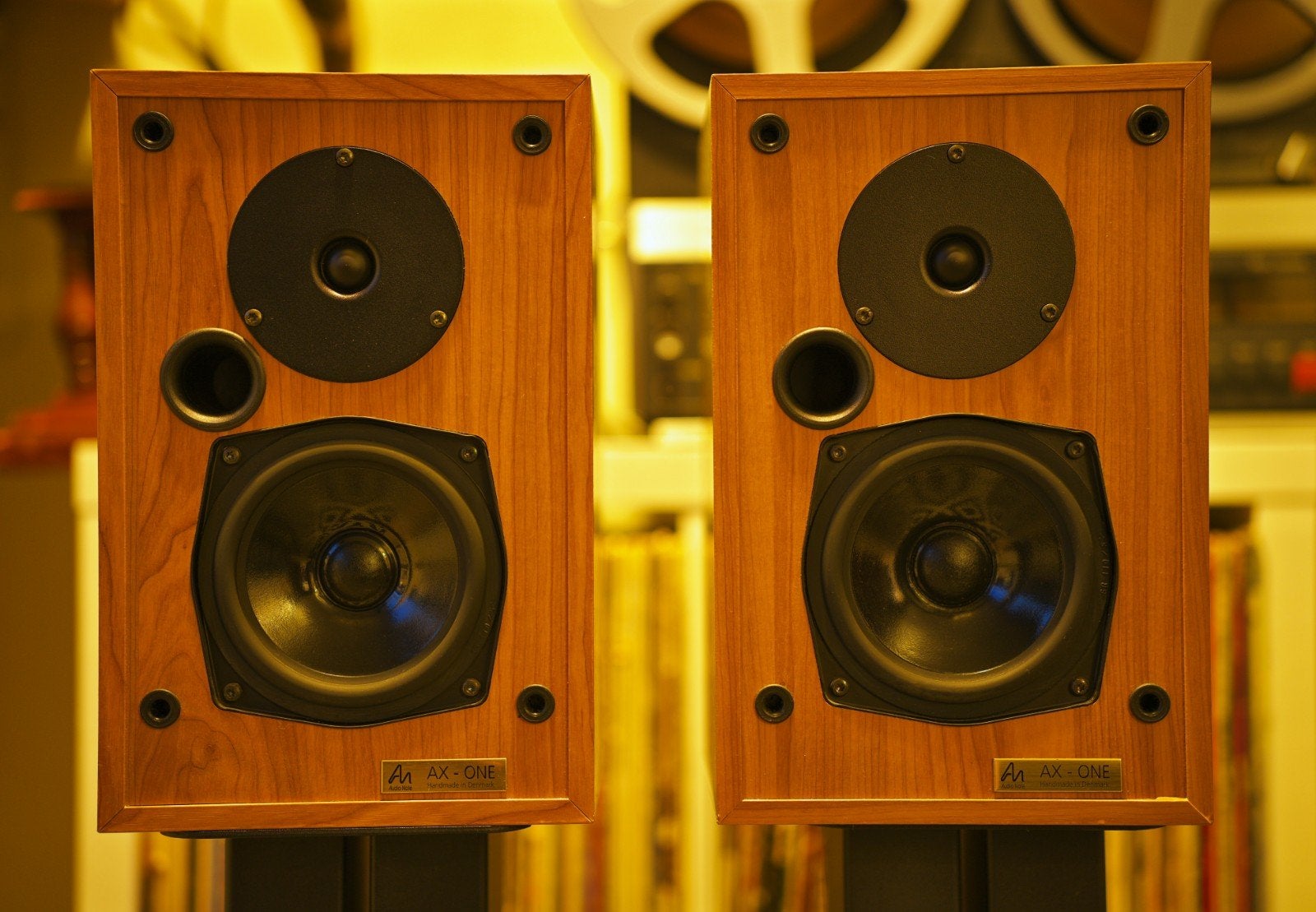 Audio Note AX ONE speakers, Minder dan 60 watt, Boekenplank luidspreker, Ophalen, Overige merken