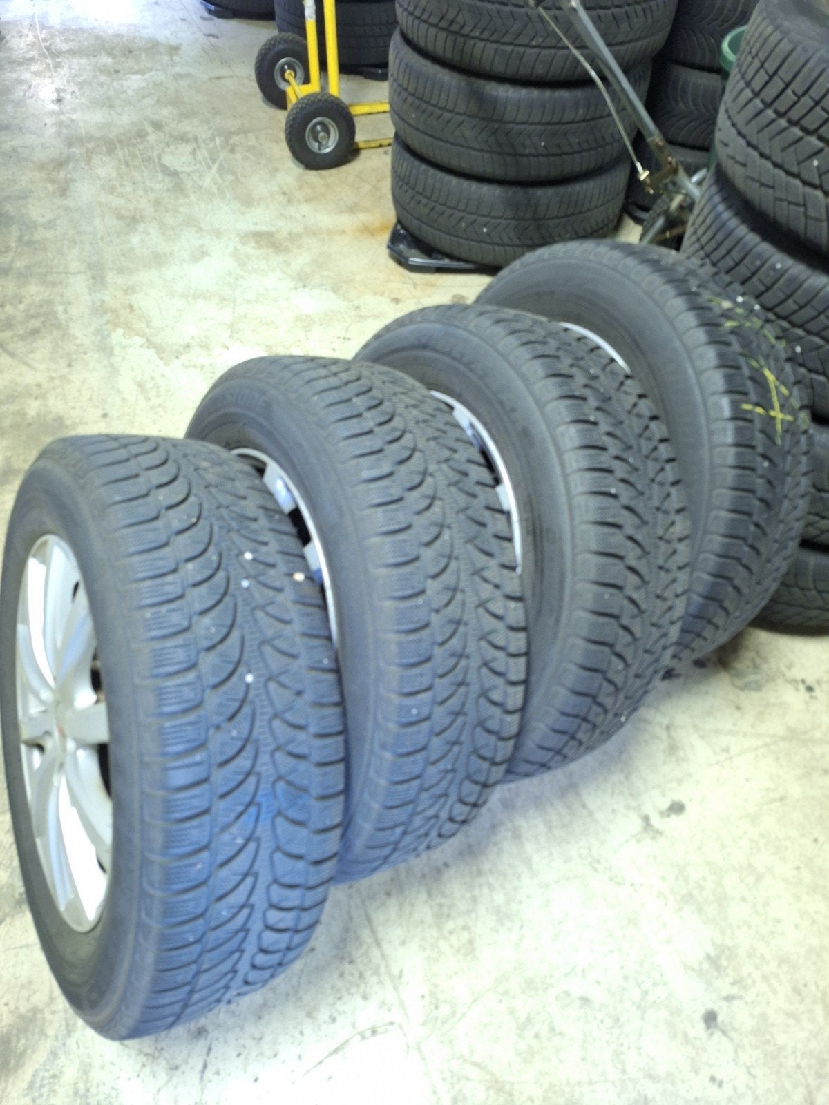 set winterbanden voor Mazda CX5, Auto-onderdelen, Ophalen, Winterbanden, Banden en Velgen