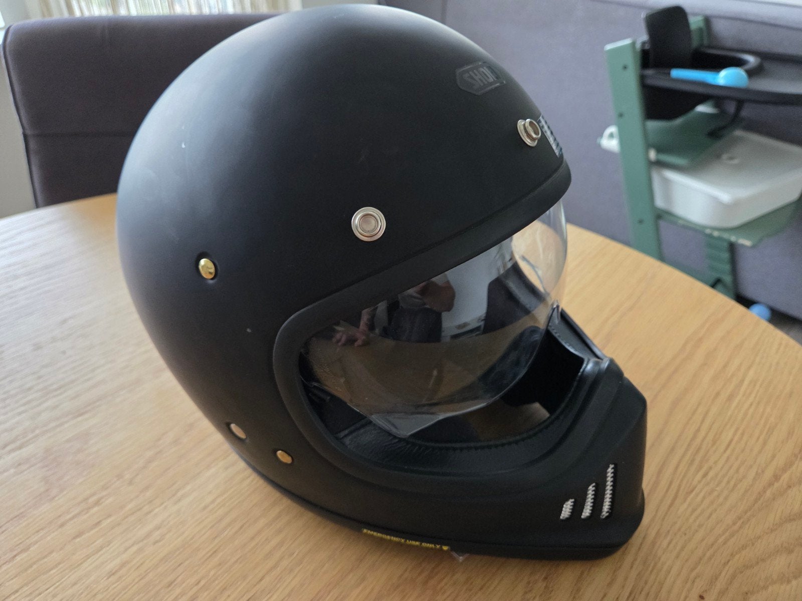Shoei EX-ZERO matt zwart XS Nieuw, Motoren, Nieuw met kaartje, XS, Jethelm, Ophalen of Verzenden