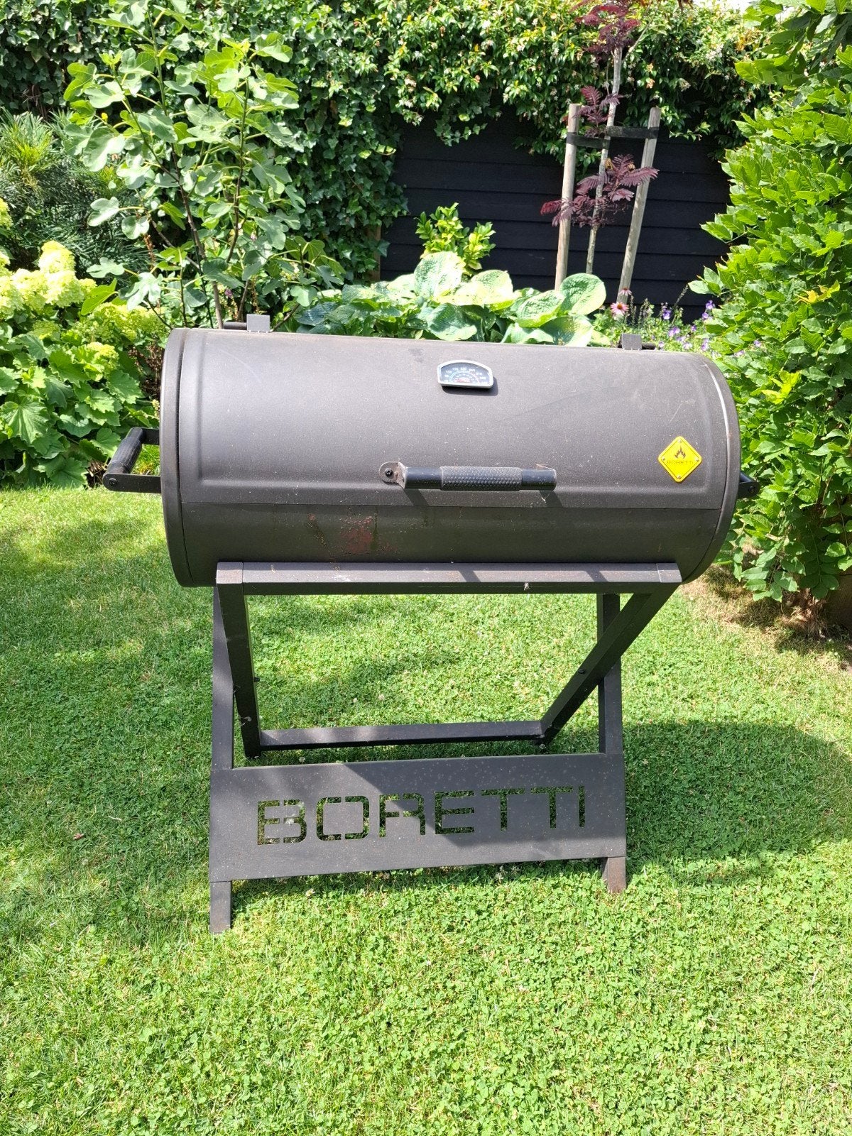 Boretti Barillo houtskool barbecue met hoes, Ophalen, Gebruikt, Boretti, Met accessoires