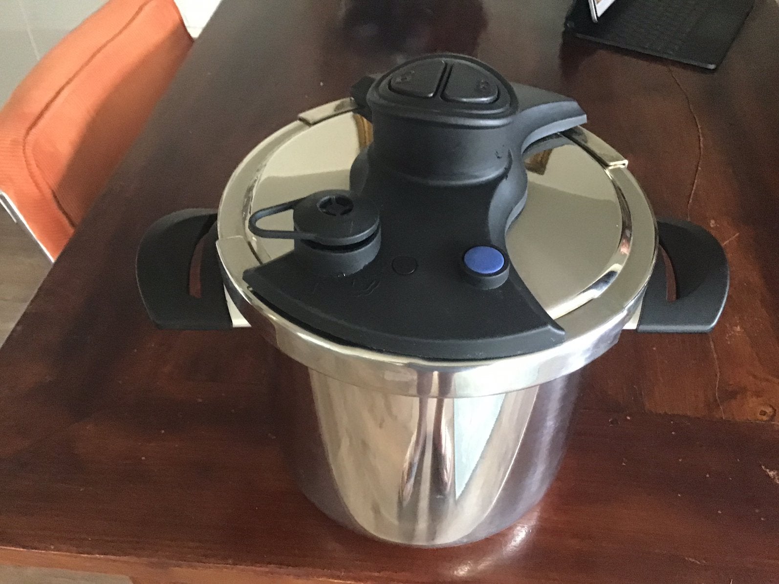 Snelkookpan Steinmeyer Germany 7 liter, Ophalen, Zo goed als nieuw, Overige merken, Overige materialen