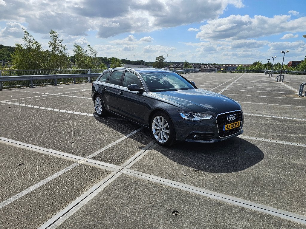 Audi A6 C7 2.8 FSI 2012 Android auto/Apple Carplay NAP, Auto's, Euro 5, Stof, Zwart, 2773 cc