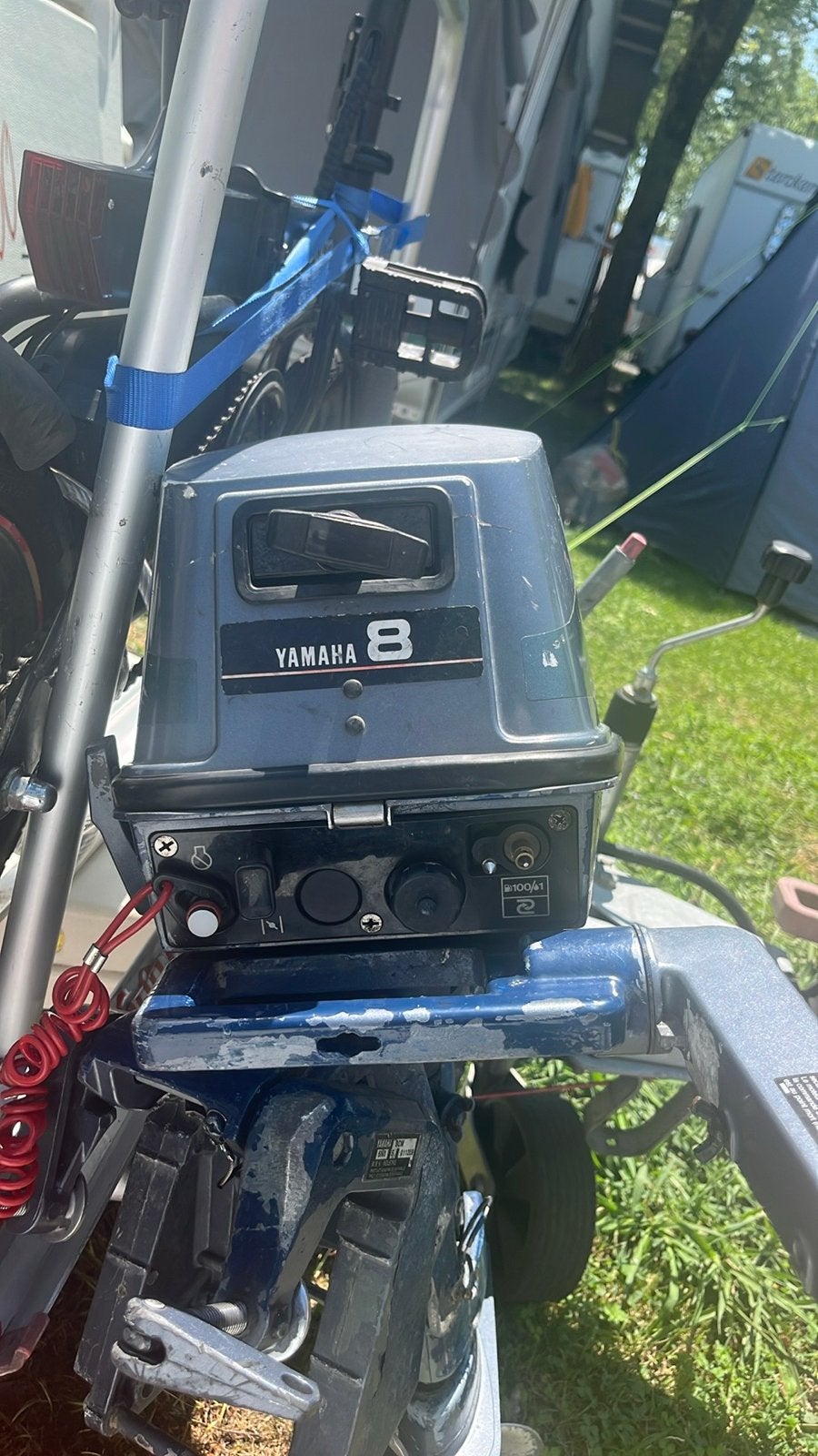Yamaha 8 pk 2-takt 2-cilinder buitenboordmotor, Ophalen of Verzenden