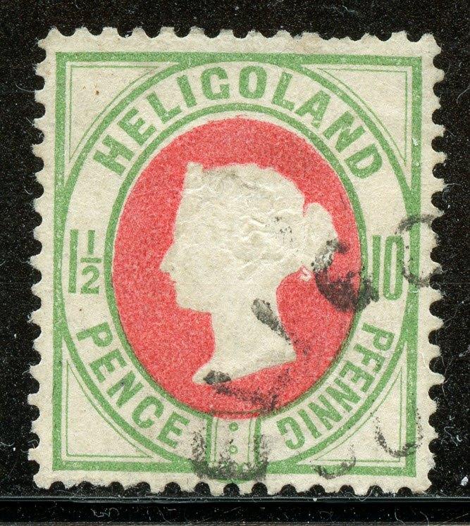 Duitse Staaten - Helgoland 14d gestempeld, Postzegels en Munten, Verzenden, Overige periodes, Gestempeld