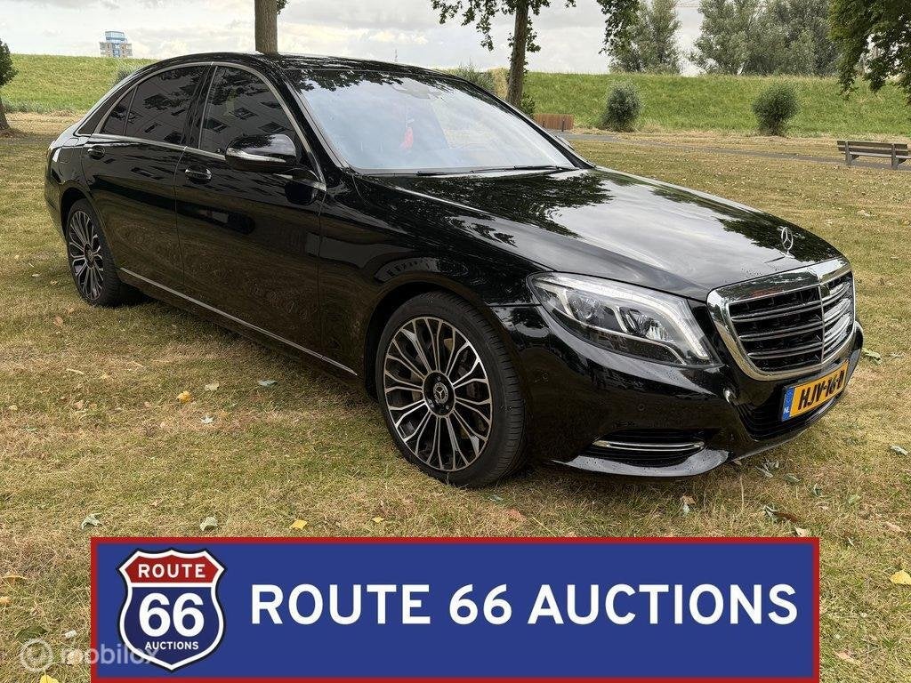 Mercedes-Benz S500 | 2014 | Route 66 Auctions, Auto's, Gebruikt, Overige carrosserieën, Zwart, Bedrijf