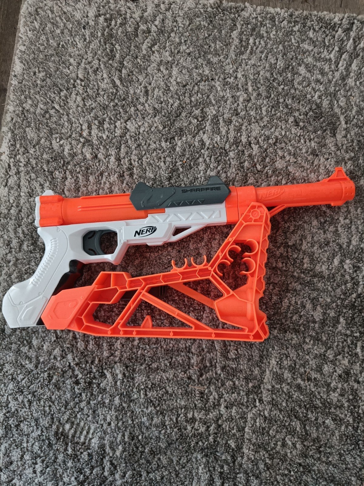 Nerf N-Strike sharpfire blaster, Kinderen en Baby's, Speelgoed | Buiten | Actiespeelgoed, Ophalen of Verzenden, Zo goed als nieuw