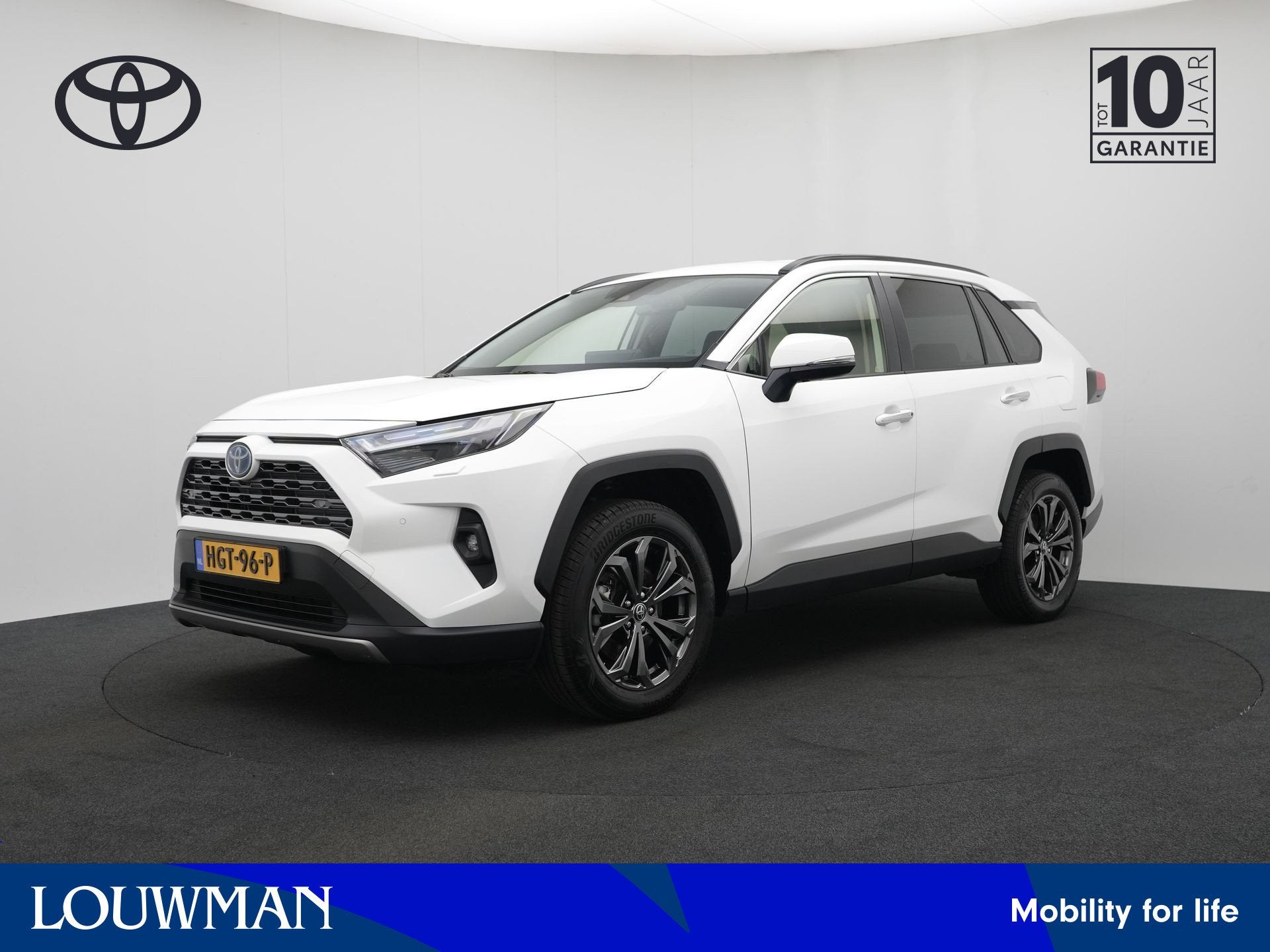 Toyota RAV4 2.5 Hybrid AWD Executive | Bearlock | Zwart lede
