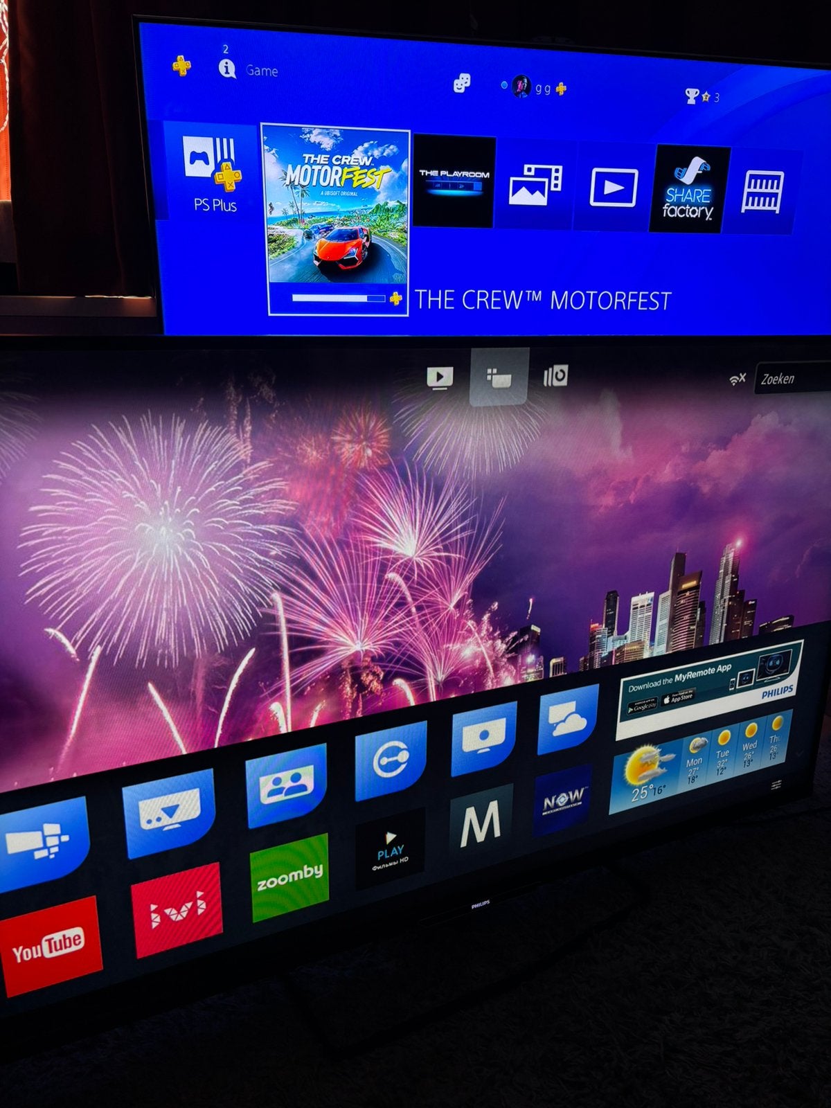 Tv/smart tv/televisie/55 insh