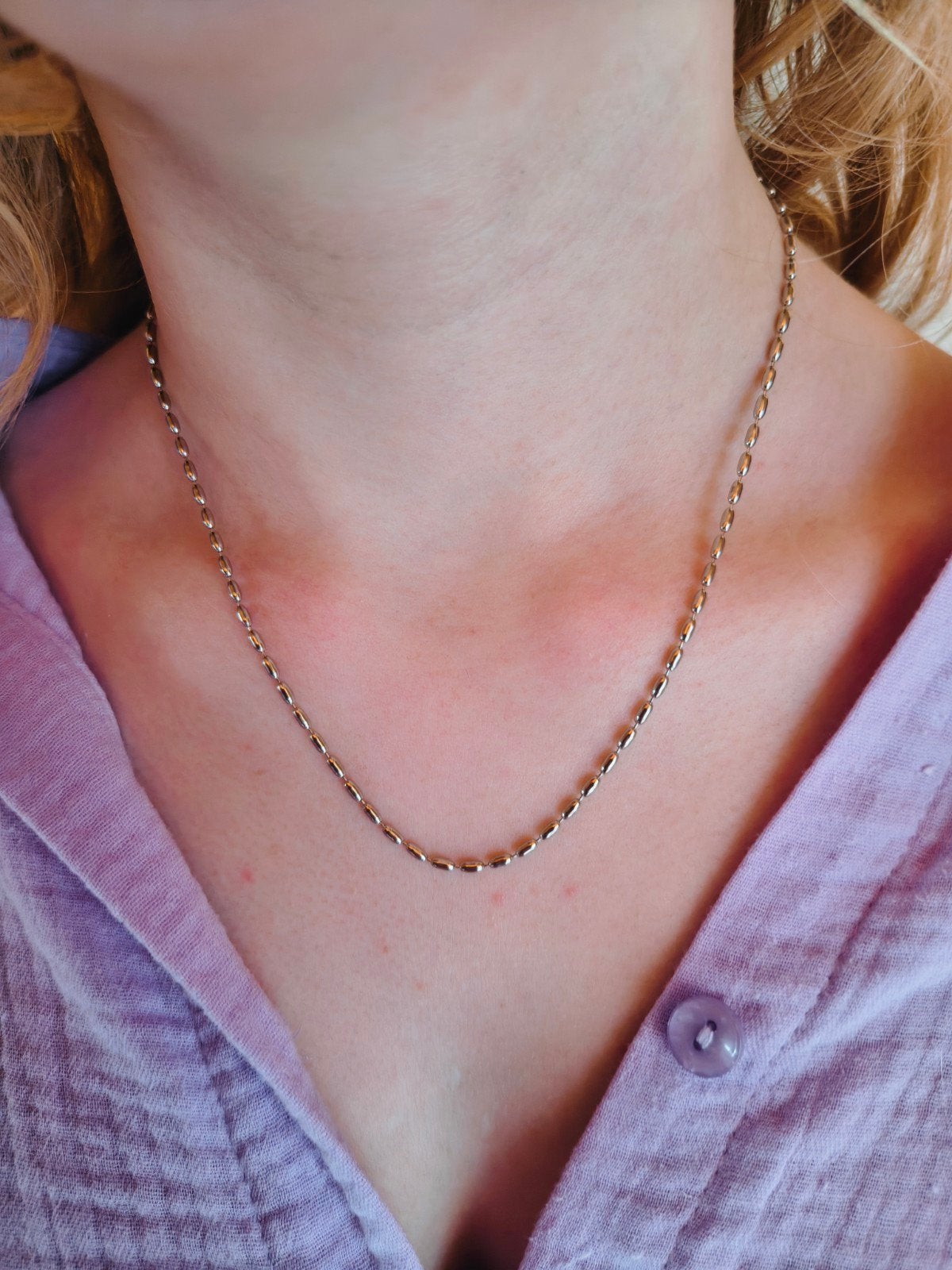 Zilveren ketting S925, Verstelbaar, Ophalen of Verzenden, Zo goed als nieuw, Zilver