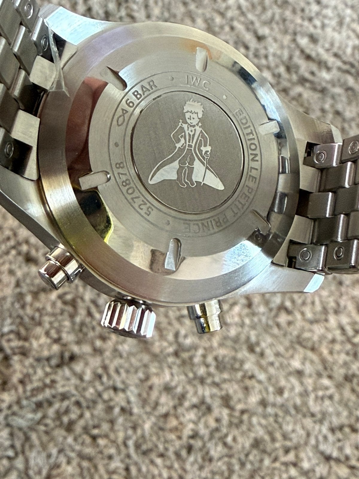 Foto 11 van IWC Pilot, Le Petite Prince, 43mm, prachtig horloge!