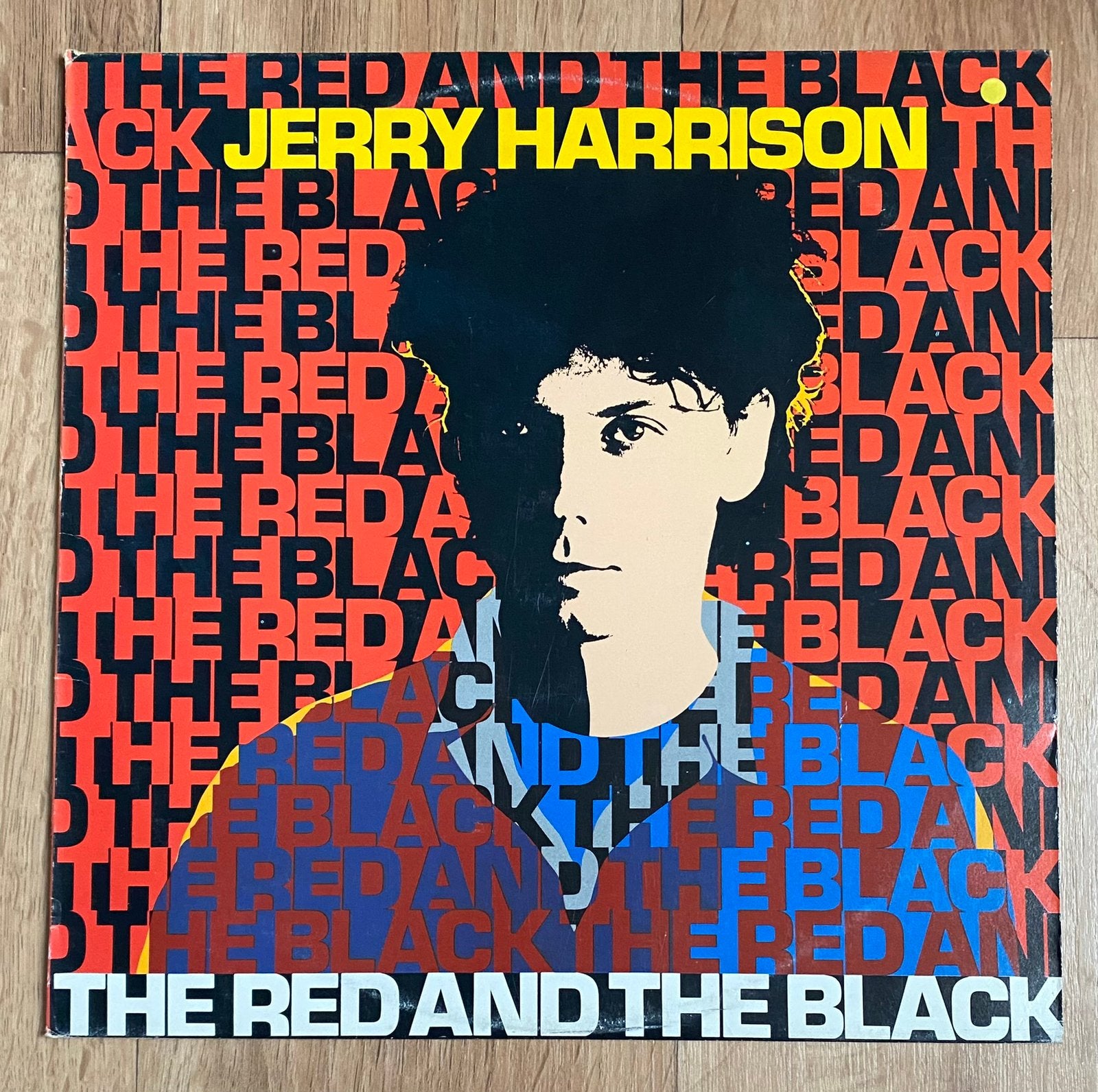 LP JERRY HARRISON - The Red And The Black (1981 New Wave), Cd's en Dvd's, Vinyl | Rock, Gebruikt, Verzenden, 1980 - 1989, 12 inch