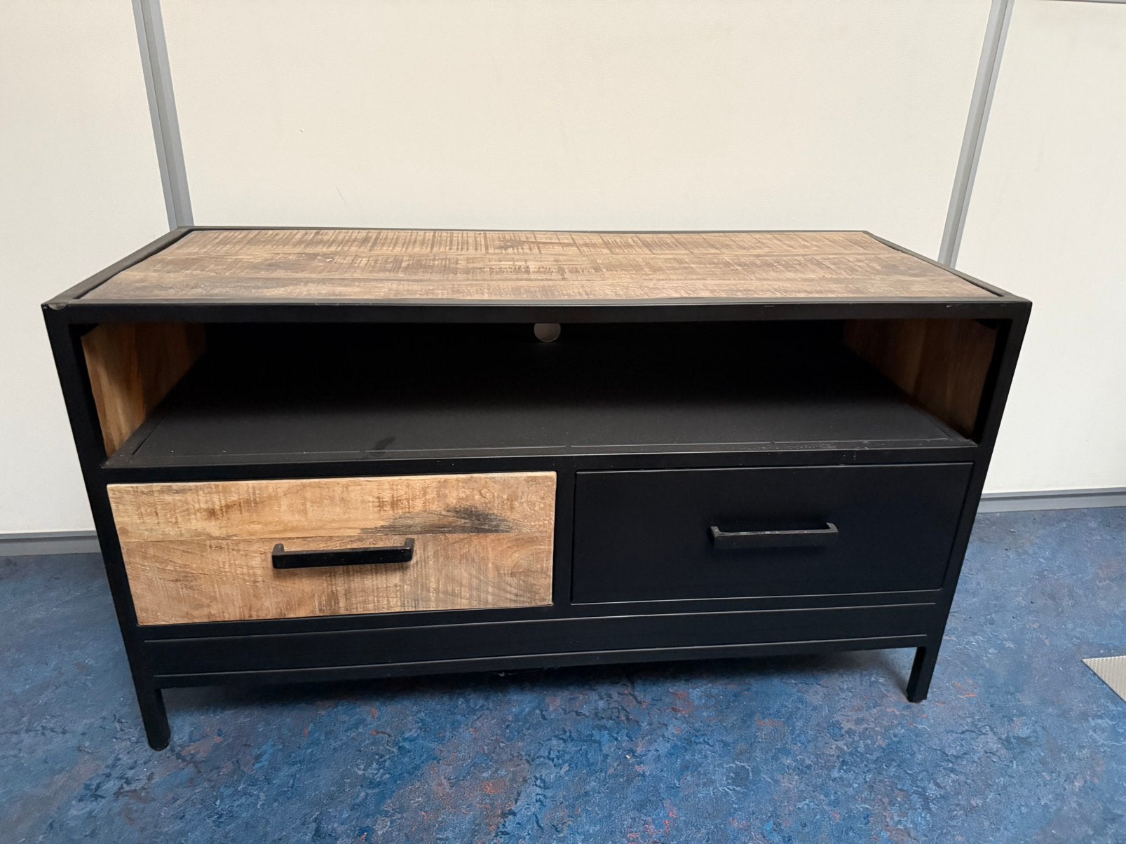 Wandtafel met lade als nieuw, Huis en Inrichting, Tafels | Sidetables, Ophalen, 50 tot 100 cm, Zo goed als nieuw, 25 tot 50 cm