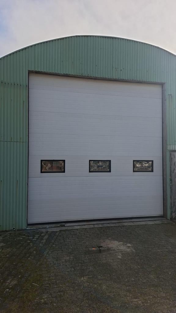 electrische overheaddeur, Ophalen, Gebruikt, Garagedeur, 120 cm of meer
