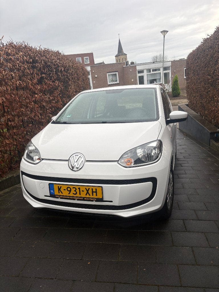 Volkswagen Cheer up! 1.0 44KW 2013 wit €4000, Auto's, Volkswagen, Voorwielaandrijving, Euro 5, Stof, Up!