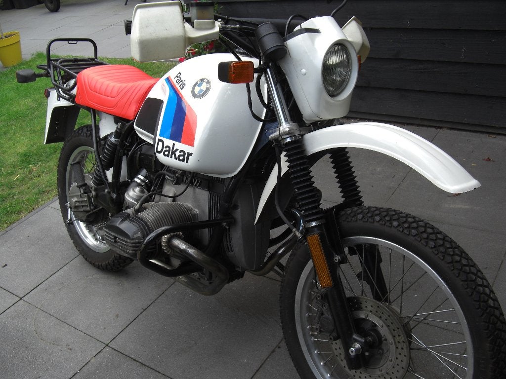 BMW  R80G/S Org  Paris Dakar1987 1e Eig +lezen aub, Motoren, Cardan-aandrijving, 2 cilinders, Motorrijbewijs A, Gebruikt