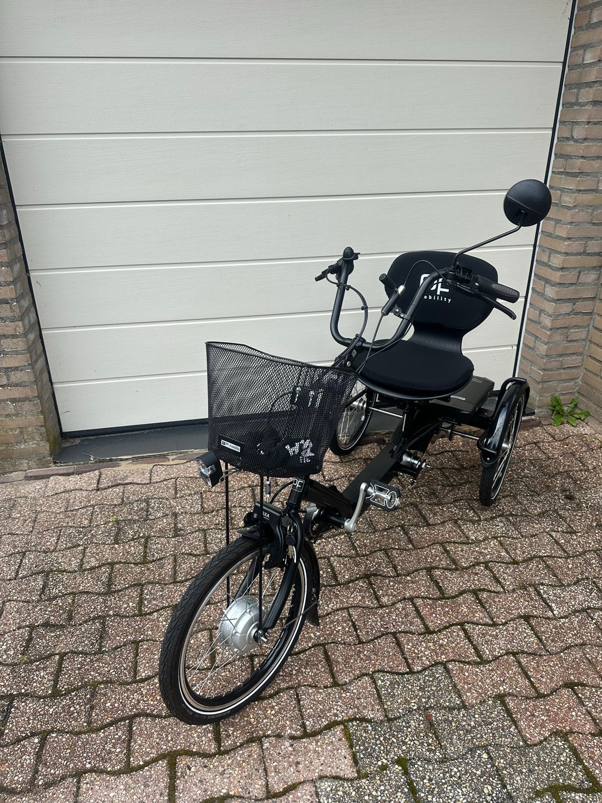 Zo goed als nieuwe PF Mobility driewieler e-bike, Ophalen, Zo goed als nieuw, Velgrem