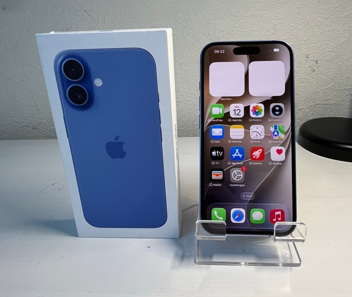Apple Iphone 16 | Absolute nieuwstaat | 🔋 100% |DS Telecom, Telecommunicatie, 128 GB, Blauw, IPhone 16, Ophalen of Verzenden