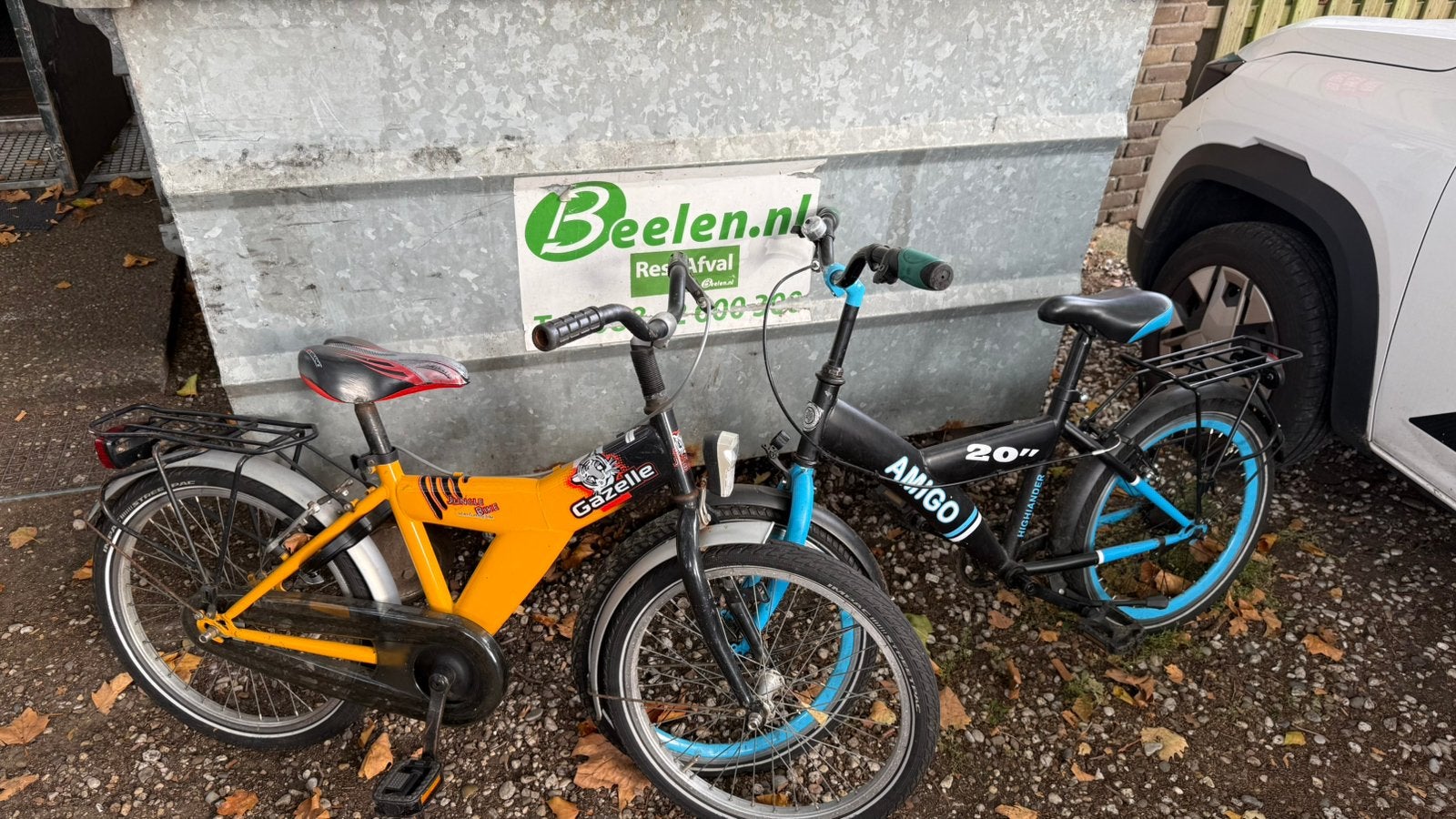 Gratis kinderfietsen
