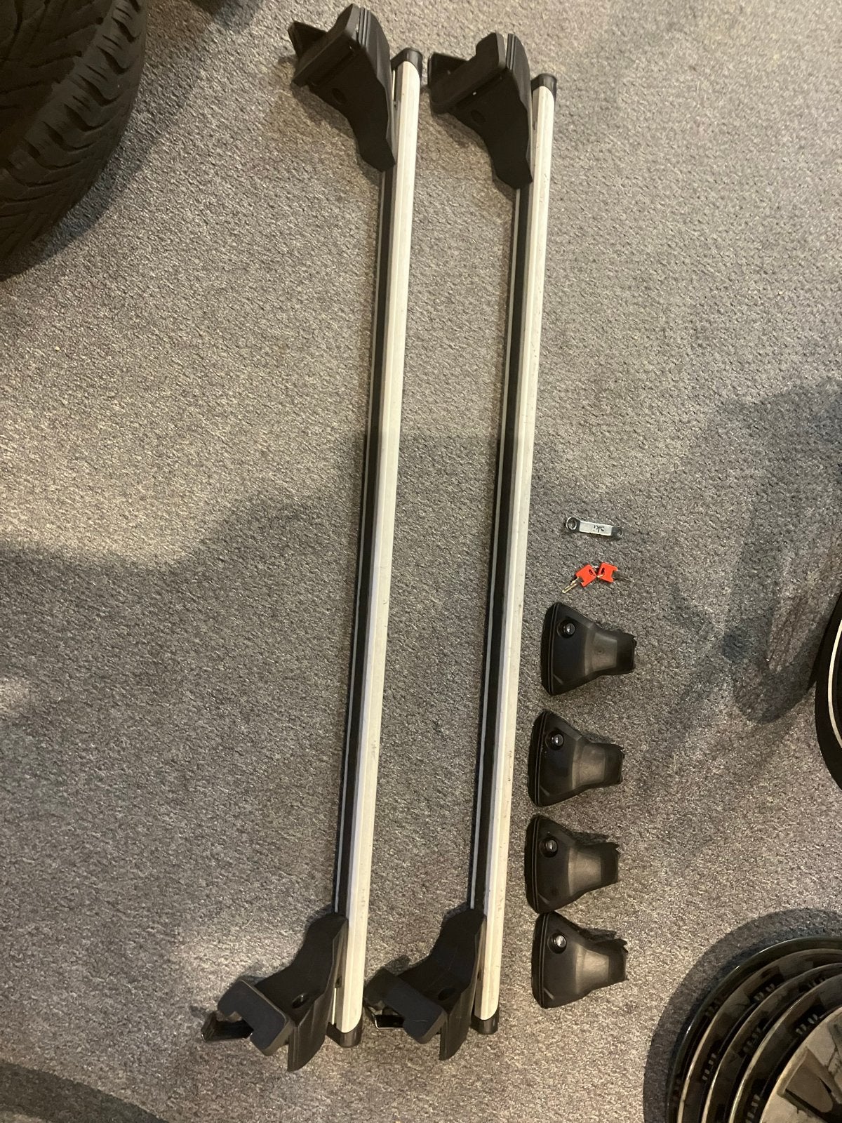 G3 dakdrager pacific alum auto zonder dakrail, Ophalen