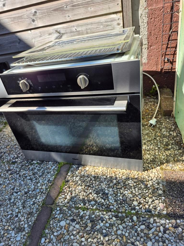 Pelgrim Inbouw Oven - gebruikt, Witgoed en Apparatuur, Ovens, Gebruikt, Oven, Inbouw, 45 tot 60 cm