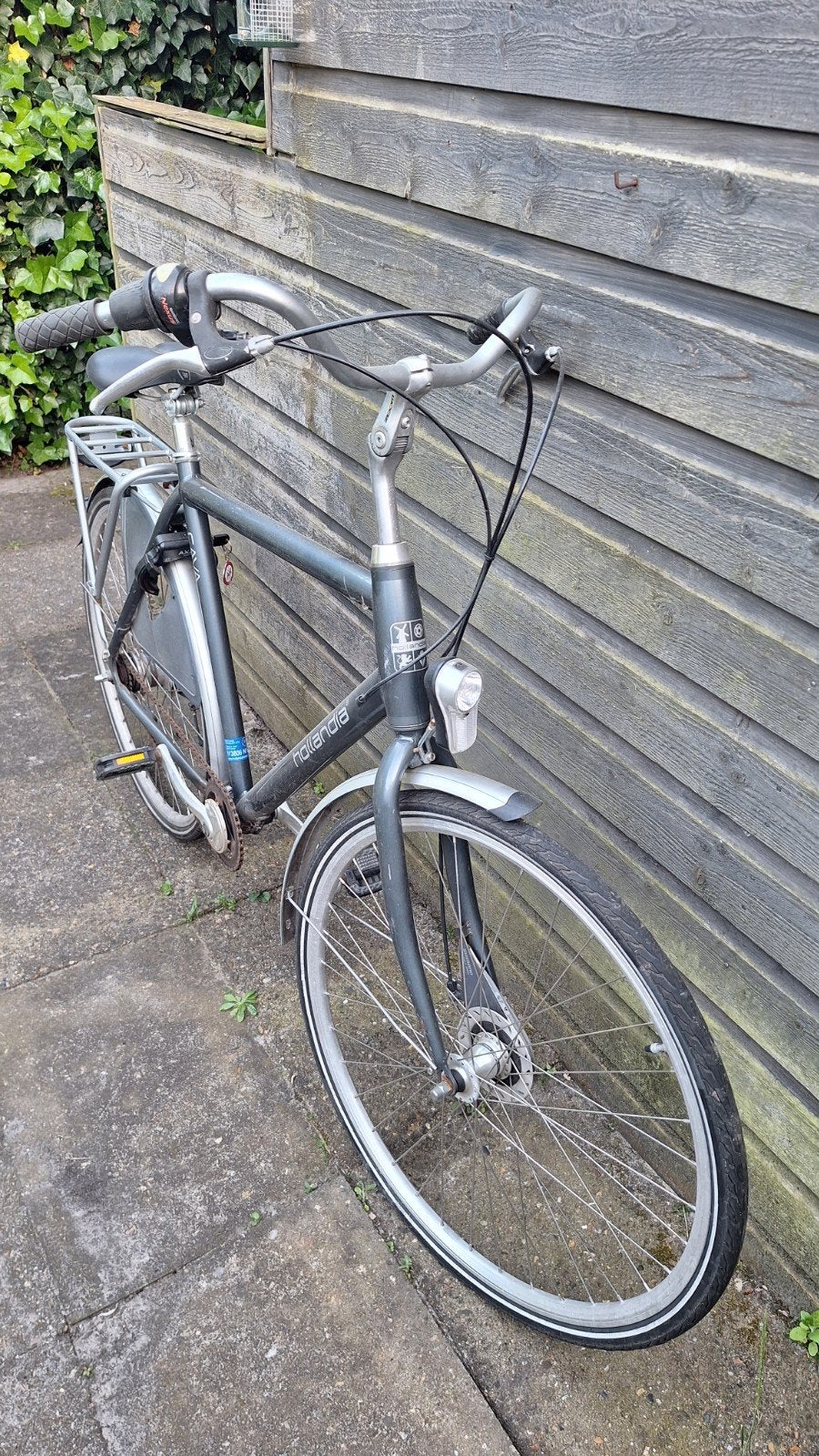 Hollandia heren fiets, Fietsen en Brommers, Overige merken, Versnellingen, Ophalen of Verzenden, Trommelrem