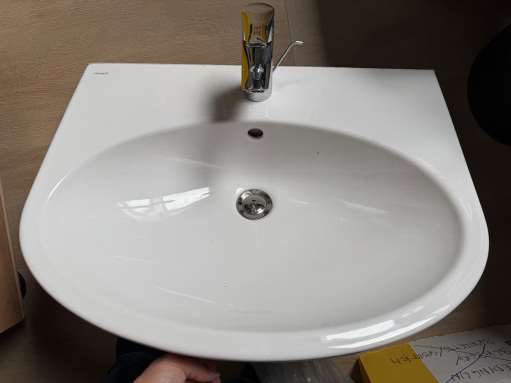 Wastafel met kraan - nieuw, Ophalen, Nieuw, Chroom, Wastafel