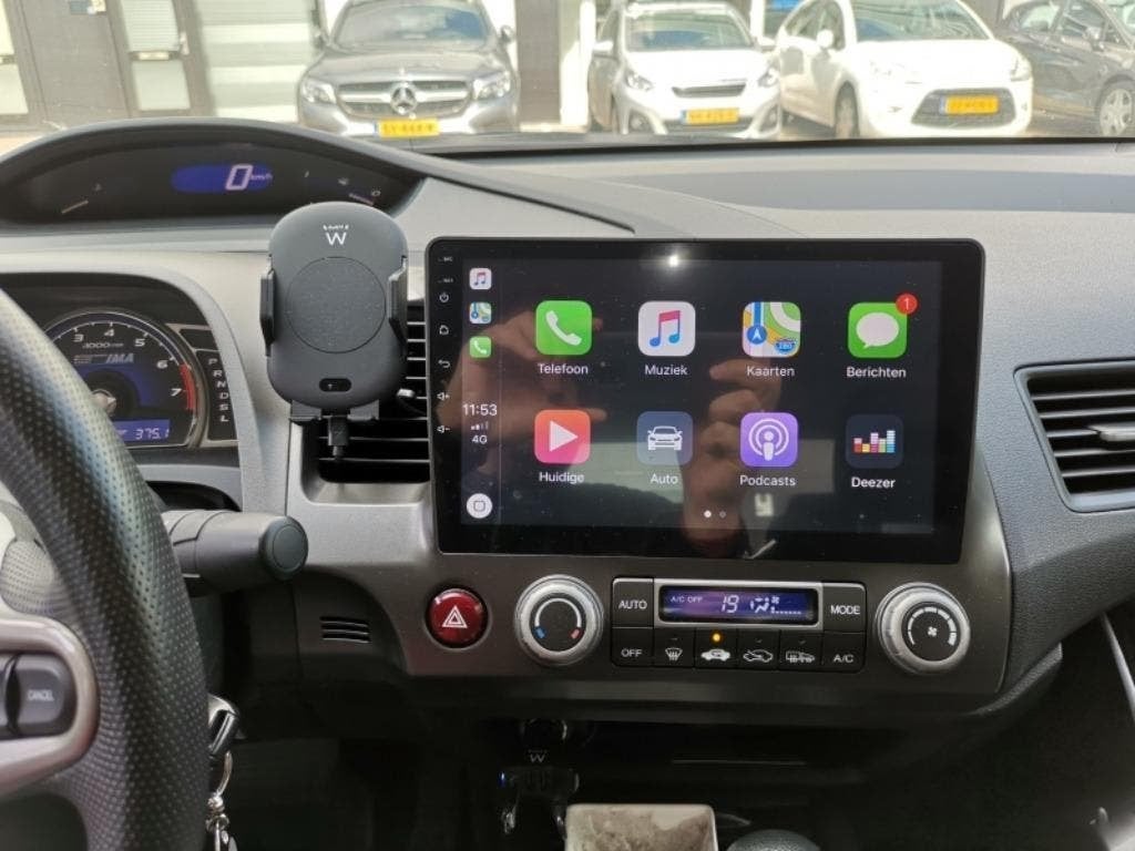 Honda Civic Hybrid radio navigatie android 13 dab+ carplay, Auto diversen, Autoradio's, Ophalen of Verzenden, Nieuw