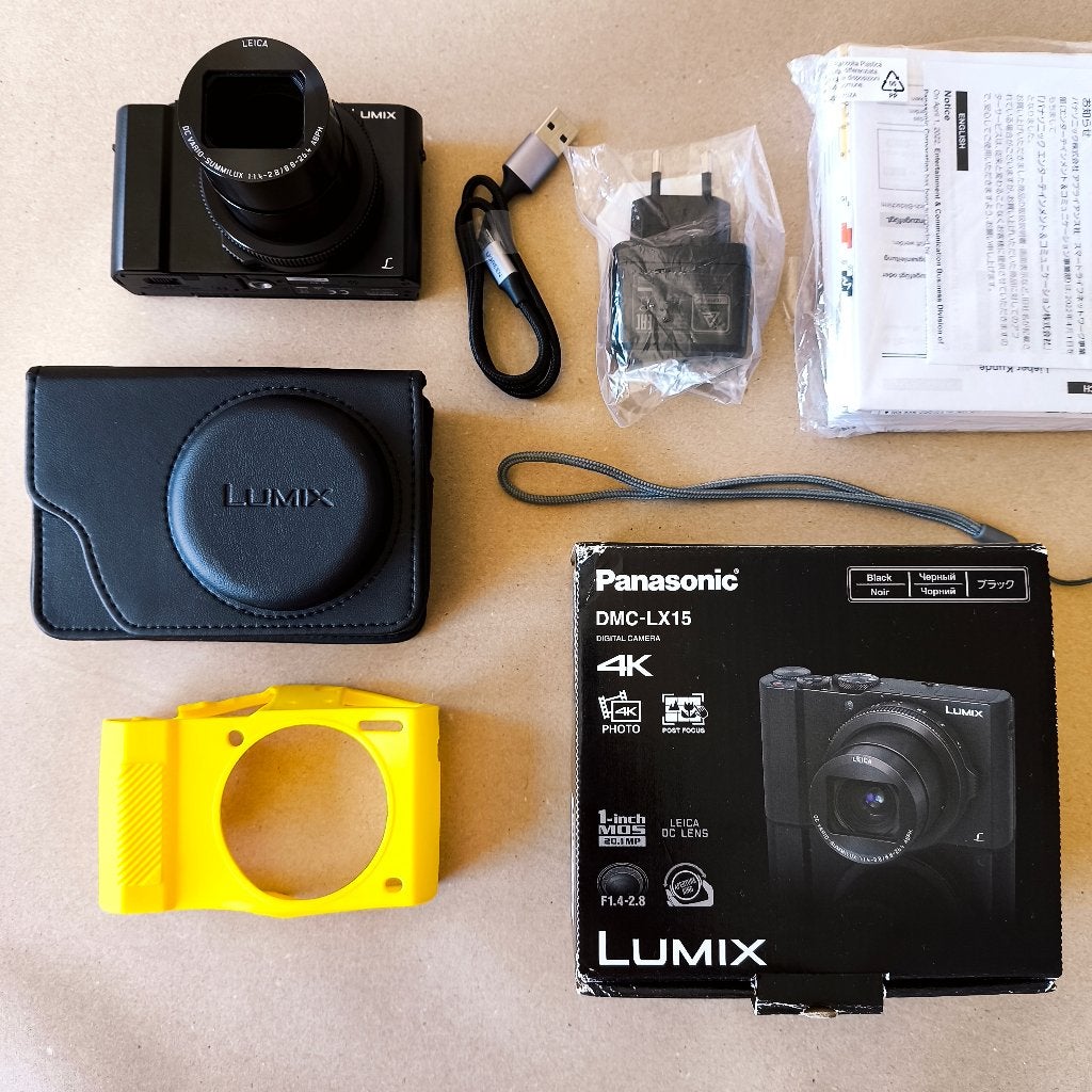 Panasonic Lumix LX15 compactcamera - Zo goed als nieuw, Audio, Tv en Foto, Fotocamera's Digitaal, 20 Megapixel, Verzenden, Compact