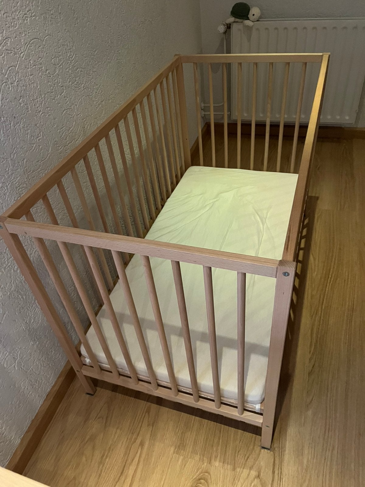 2 ledikantjes IKEA, Kinderen en Baby's, Ophalen, Zo goed als nieuw, Ledikant