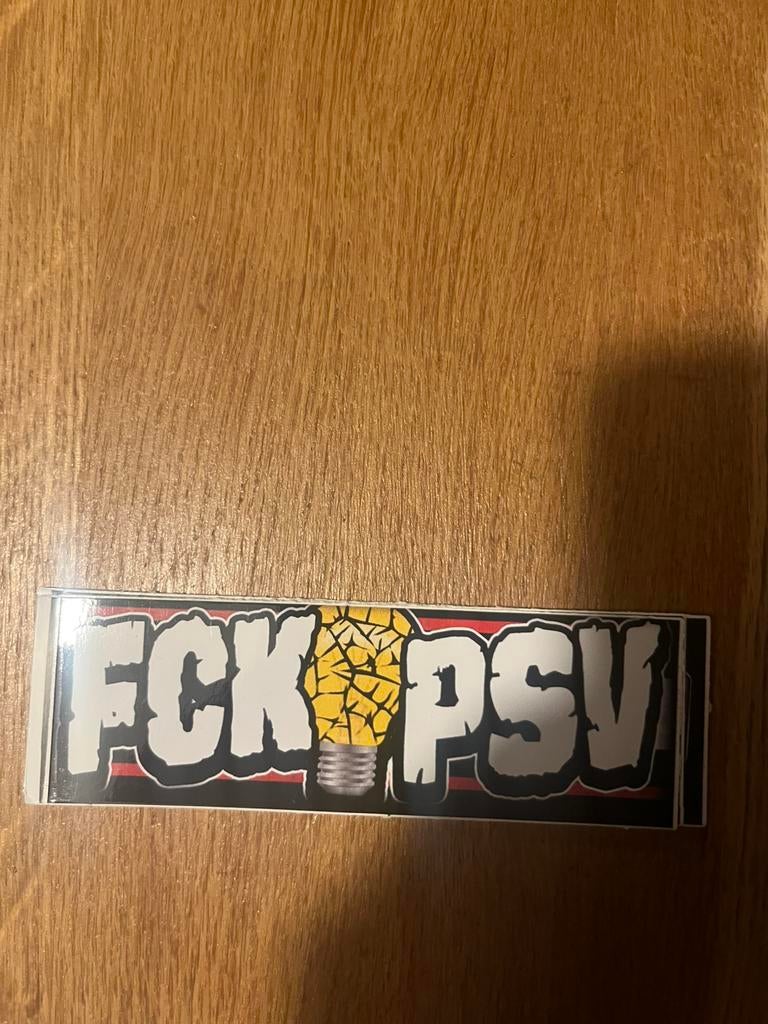 Feyenoord FCK PSV Sticker - Voetbal Sticker, Ophalen of Verzenden, Nieuw, Sticker