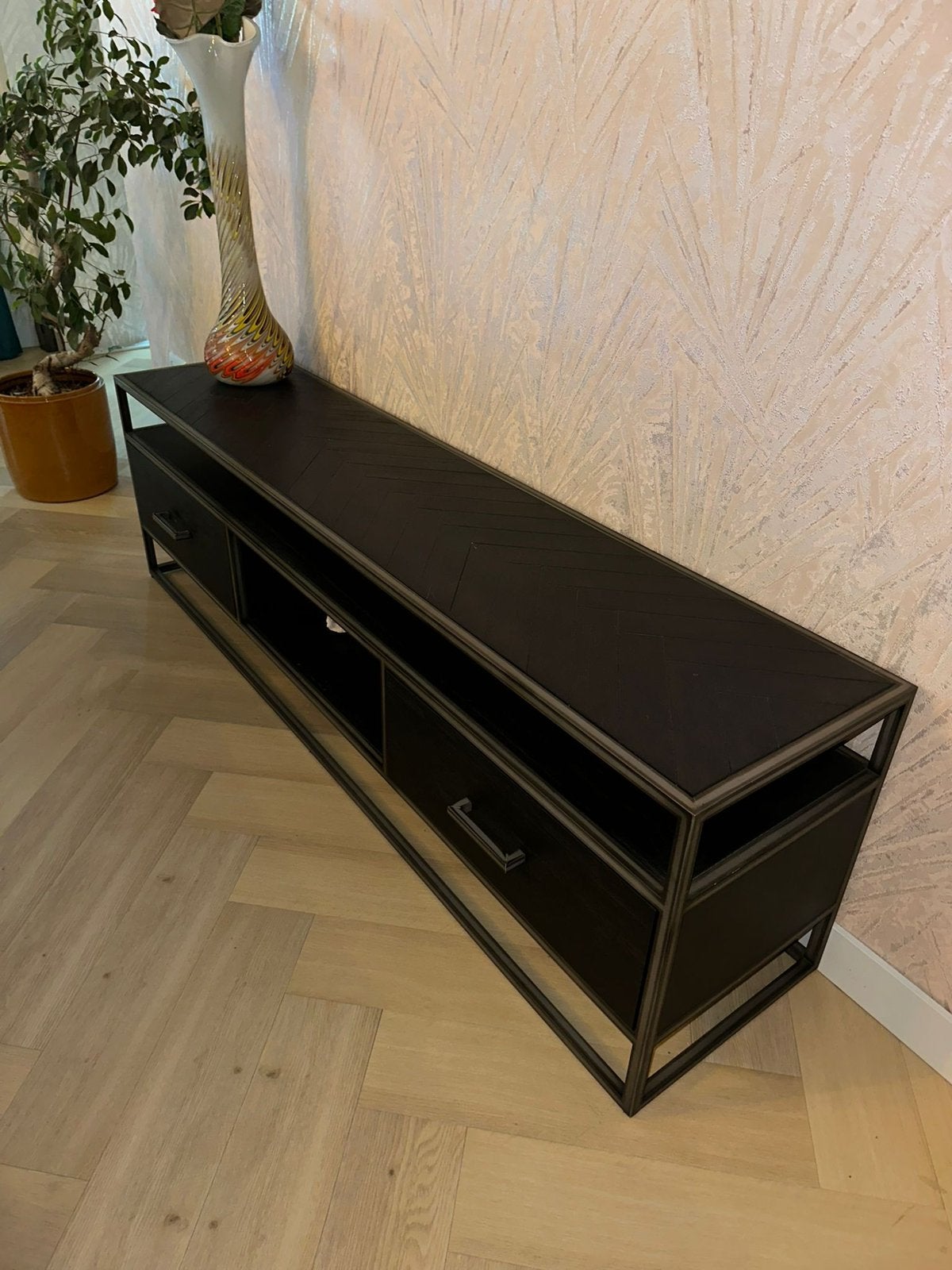 Hudson Eleonora dressoir 185cm, 50 tot 100 cm, Zo goed als nieuw, Minder dan 100 cm, 25 tot 50 cm