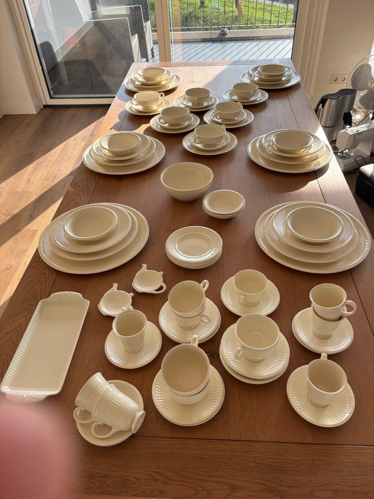 Wedgwood Edme servies 78-delig - perfecte staat - 6 pers., Ophalen, Klassiek, Zo goed als nieuw, Wedgwood
