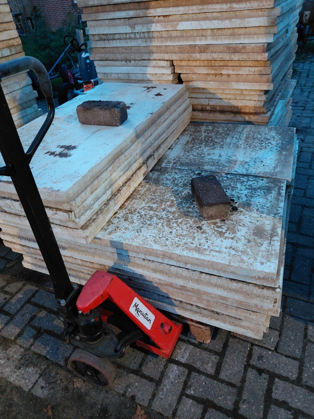 isolatie platen roofmate gebruikt in div dikte.s, Ophalen, Hardschuim (Pir), 15 m² of meer