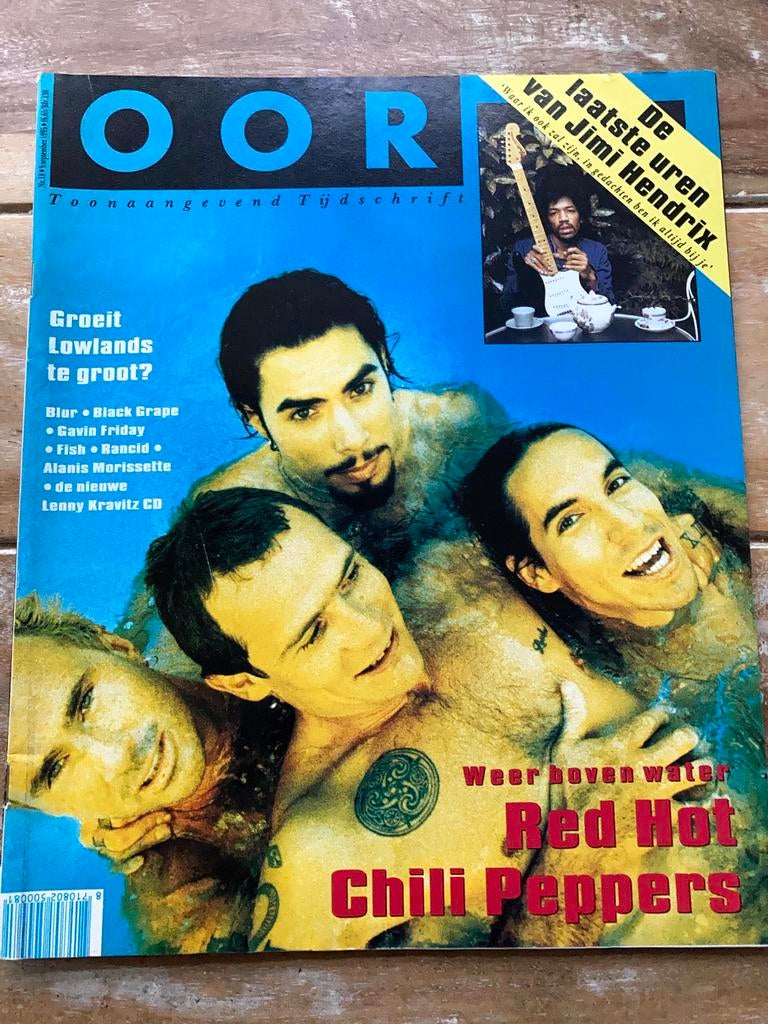 OOR Magazine 1995 Rancid BLACK GRAPE Gavin Friday FISH Blur, Ophalen of Verzenden, Zo goed als nieuw, Muziek, Film of Tv