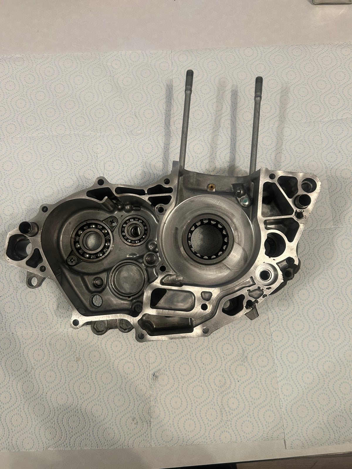 Honda crf 250r 2007 carterhelften links en rechts, Ophalen of Verzenden