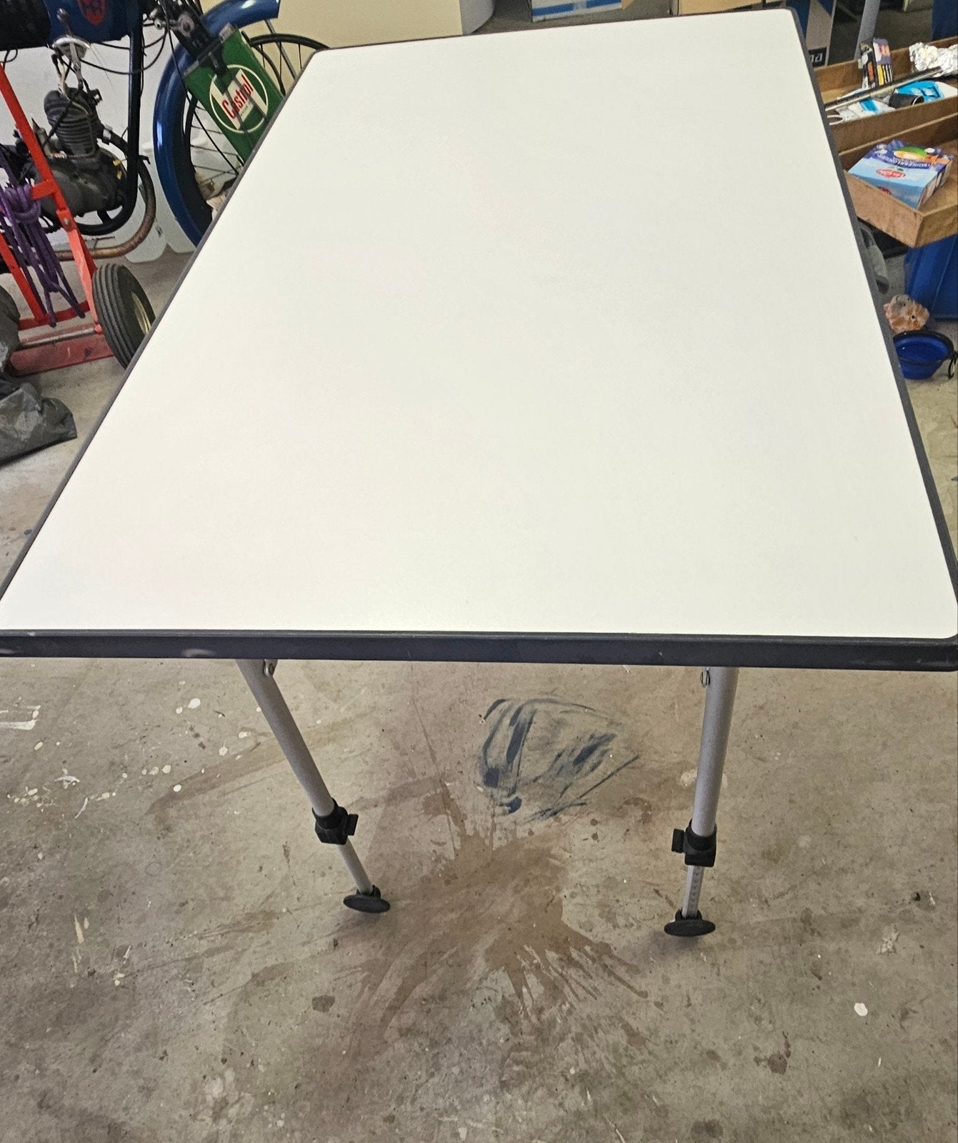 Vrijbuiter Outdoor Campingstoel en Campingtafel Set zgan, Ophalen, Gebruikt, Campingstoel