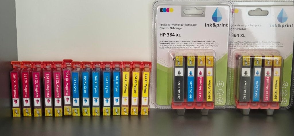 Mooi partijtje printerinkt voor div HP printers, Computers en Software, Printerbenodigdheden, Nieuw, Cartridge, Ophalen of Verzenden