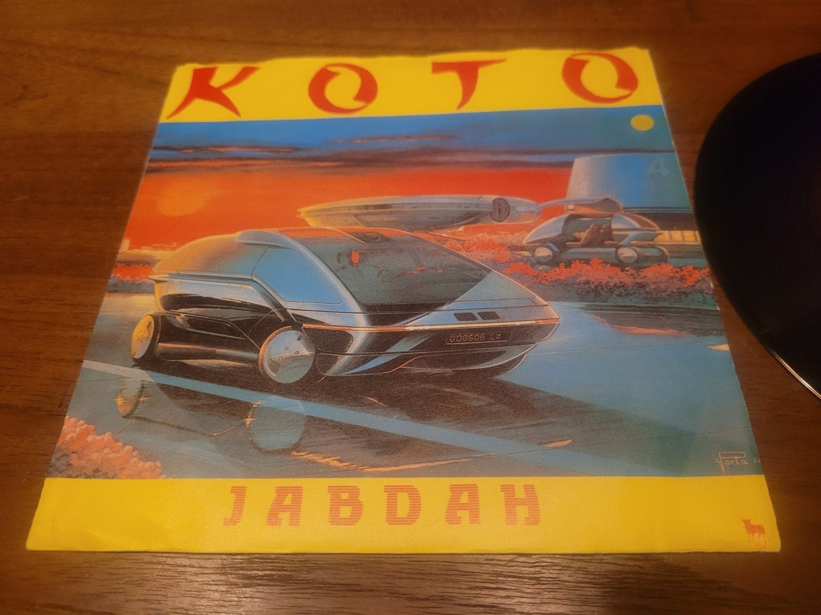 Koto - Jabdah (Italo Disco 1986, Rams Horn Records), LP, Gebruikt, Originele persing, 7 inch