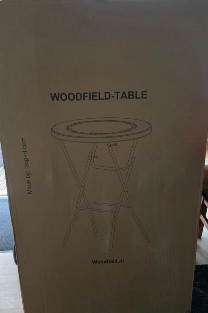 Woodfield-tabel, Tuin en Terras, Tuintafels, Ophalen of Verzenden, Nieuw, Rechthoekig