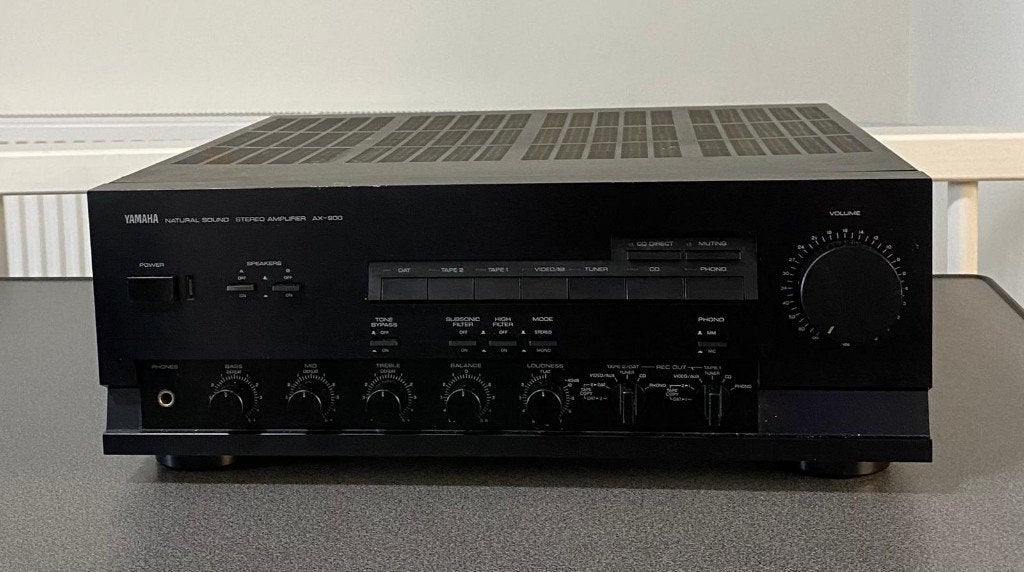 Yamaha versterker te koop, Audio, Tv en Foto, Versterkers en Receivers, Yamaha, Ophalen of Verzenden, Niet werkend, 120 watt of meer