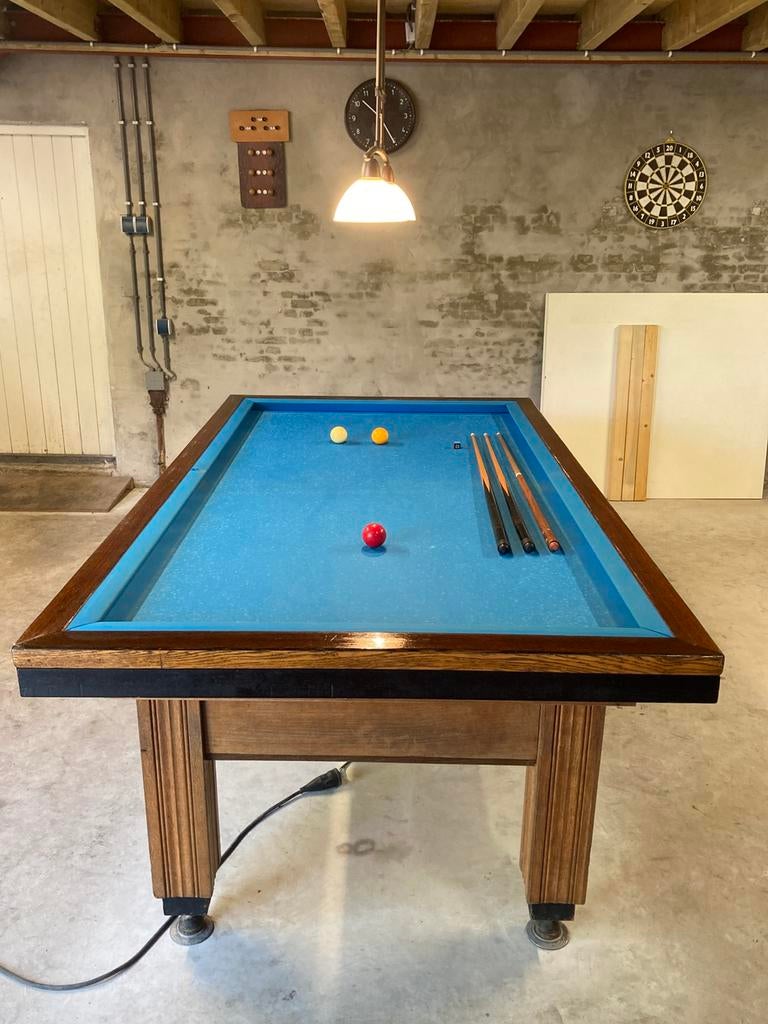 Biljart te koop. Incl toebehoren. mancave?, Ophalen, Zo goed als nieuw, Biljarttafel
