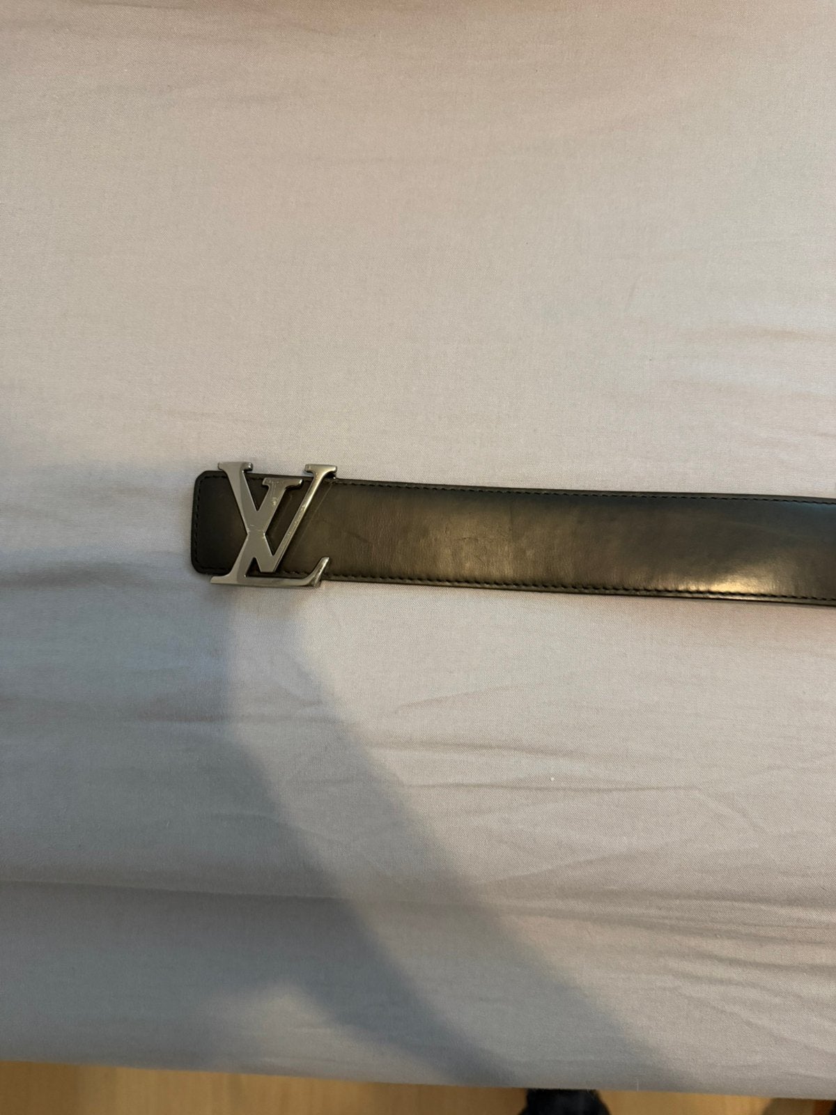Louis Vuitton Riem (met bak) Maat 85/84, Ophalen of Verzenden, Zo goed als nieuw, Zwart, Minder dan 95 cm