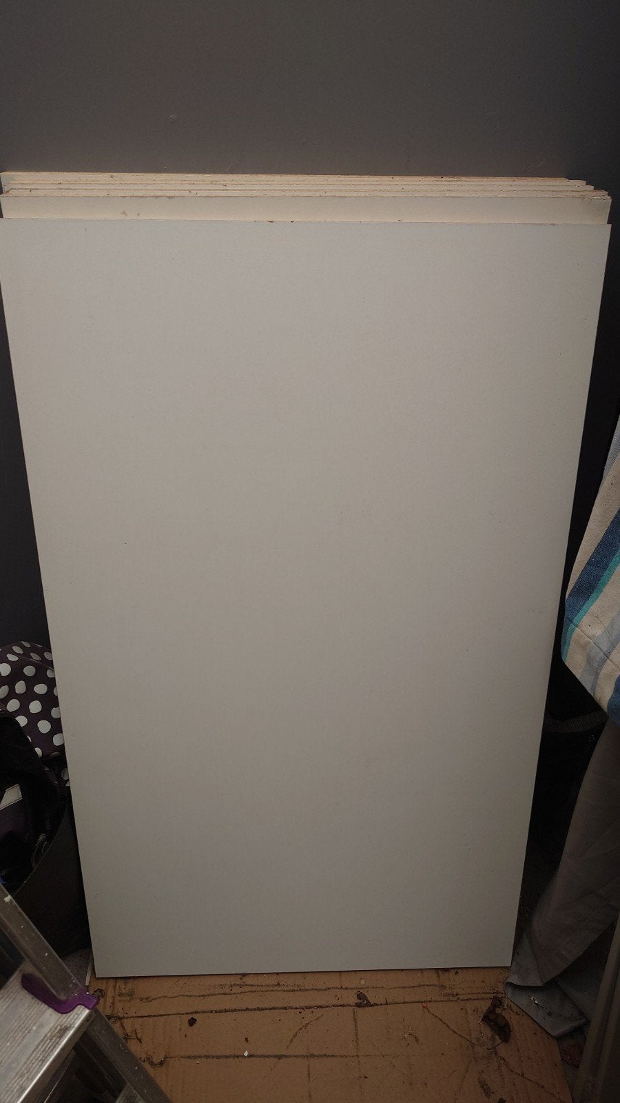 6x KOMPLEMENT
Plank, wit, 100x58 cm pax kast, Ophalen, 50 tot 75 cm, 50 tot 100 cm, Minder dan 100 cm