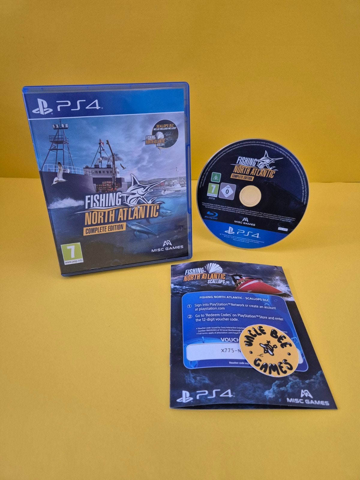 Fishing North Atlantic Complete Edition + Scallop DLC, Onbekend, zie verpakking voor details, Verzenden, 1 speler, Zo goed als nieuw