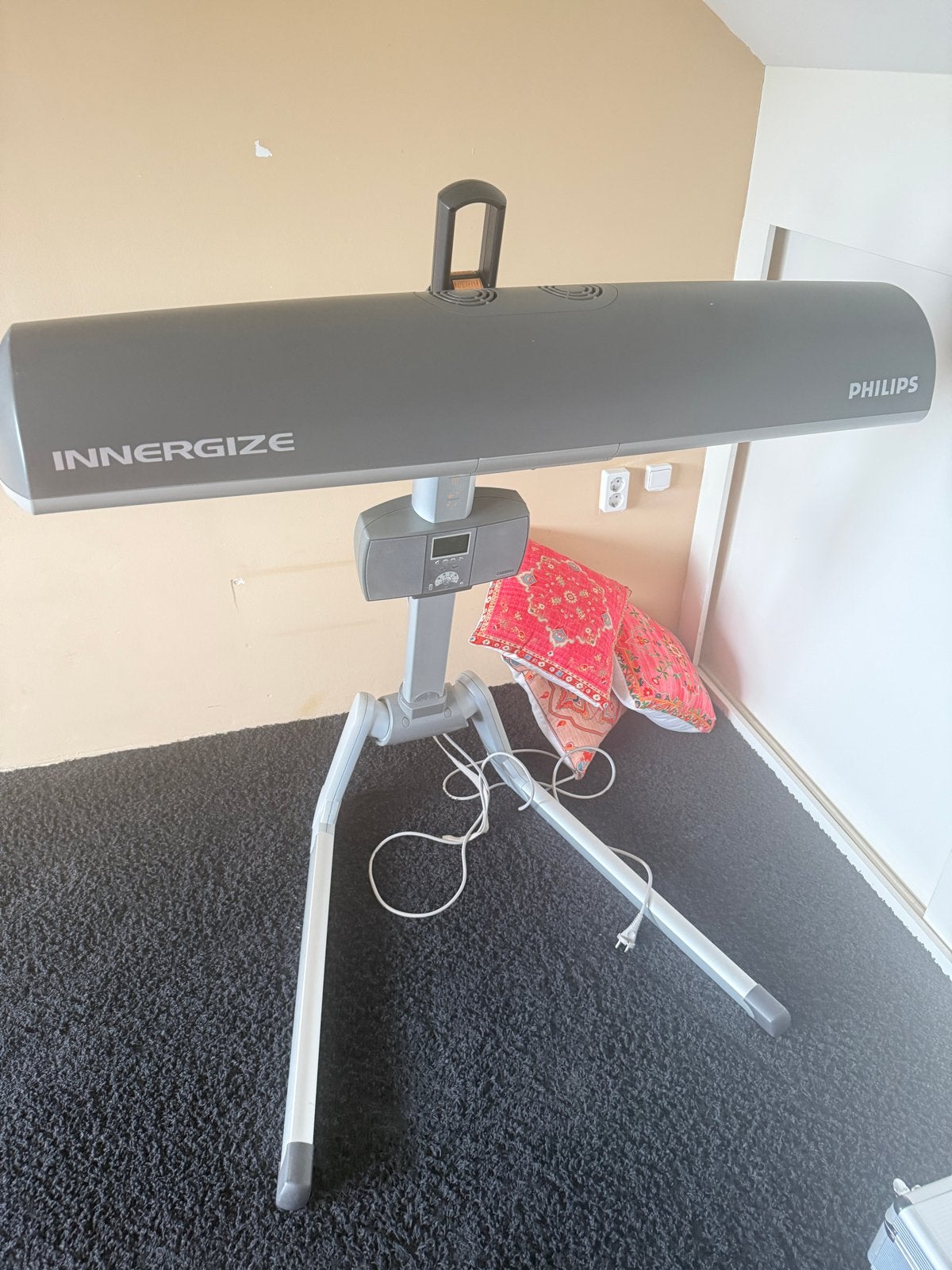 Philips Innergize HB901 Infrarood Zonnebank, Witgoed en Apparatuur, Zonnebanken en Gezichtsbruiners, Ophalen, Gebruikt, Zonnebank enkelzijdig