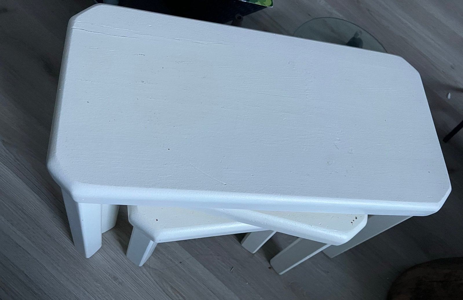 3 kruk /krukje/Drie combinatiekruk/stoel, Ophalen, Zo goed als nieuw, Hout